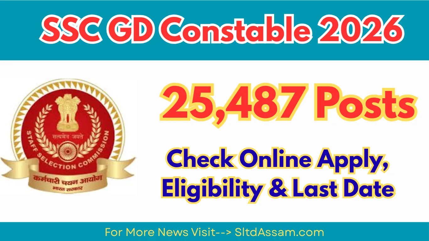 SSC GD Constable 2026 – 25,487 Vacancy, Online Apply, Eligibility, Last Date